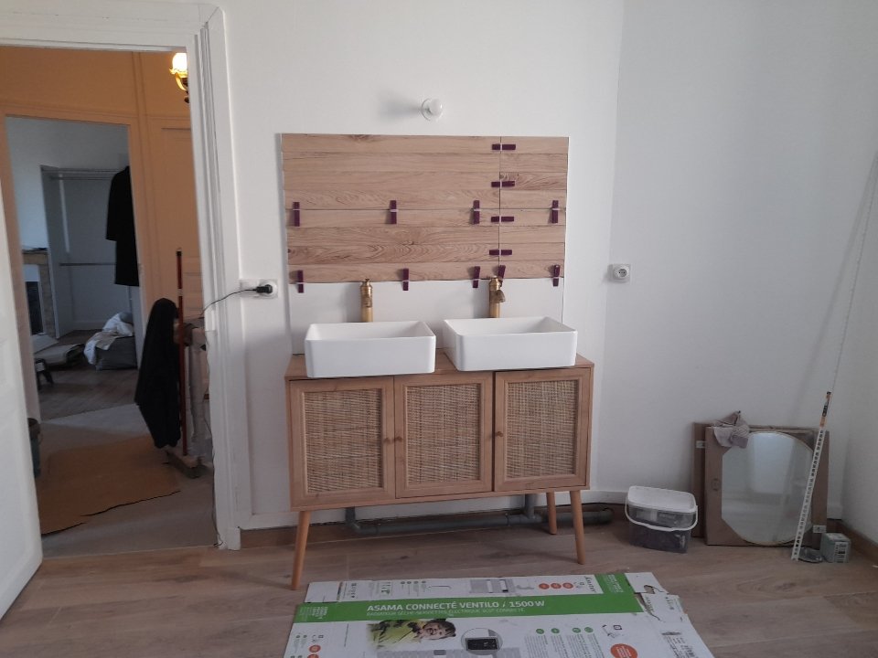 lavabo en fin de pose